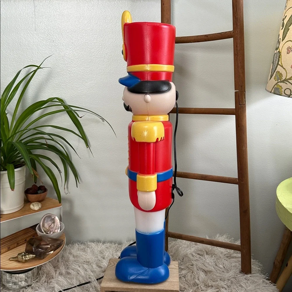 Toy Soldier‎ Christmas Lighted Plastic Outdoor Holiday Decor 24” Tall